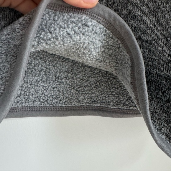 Patagonia Women’s Better Sweater 1/4 Zip Fleece Lined Pullover Gray Sz Small - Picture 6 of 10